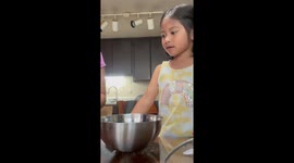 Kids crack up with laughter when mother pulls the egg prank on them