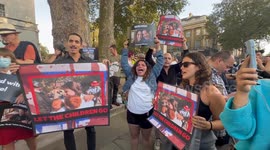 Jewish solidarity vigil in Whitehall