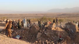Aftermath of The Earthquake in Herat, Afghanistan