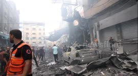 Israeli Strikes On Jabalia Camp - Gaza
