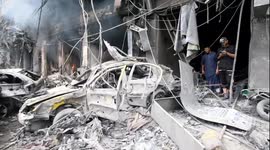 Dozens killed and wounded in Israel air raids on Gaza refugee camps