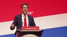 Ed Miliband calls Government 'crap' and suggests Tories are a 'pound shop Republican Party' at conference in Liverpool, UK