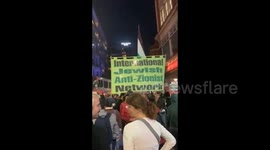 UK: Hundreds Join Pro-Palestine Rally Outside Israeli Embassy In London
