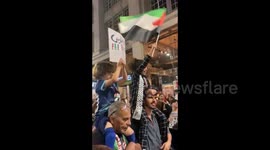 UK: Hundreds Join Pro-Palestine Rally Outside Israeli Embassy In London 2