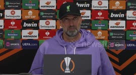 Jurgen Klopp hailed Brighton head coach Roberto De Zerbi at press conference in Liverpool, UK