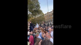 UK: Vigil Held For Victims Of Hamas’ Attack On Israel Outside Downing Street, London 2