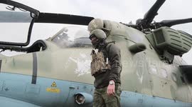 Russia says it destroyed Ukrainian stronghold in Kupiansk using Mi-35M helicopters