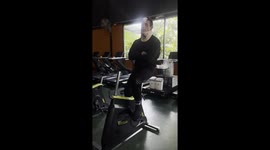 Man 'breaks neck' in motorcycle crash – walks out of hospital just NINE days later Part 4/6