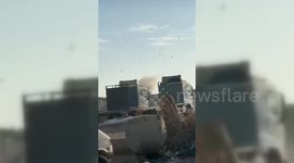 Palestinian Rocket Attack On Negev Desert region, Israel