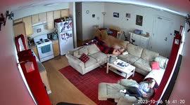 100 Pounds of Happiness Lands on Lounging Women