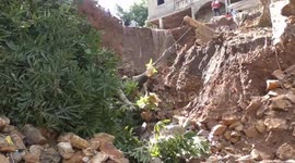 Aftermath of the devastating mudslide in Yaounde, Cameroon