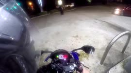 Police Car Runs Red Light Without Lights or Sirens: Causes Accident