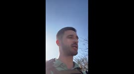 Rescue mission: dog saved from war-torn neighborhood in Orikhiv, Ukraine