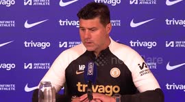Press conference with Chelsea manager Mauricio Pochettino in United Kingdom