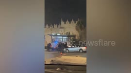 Palestinians arrested by Israeli security forces at Damascus Gate