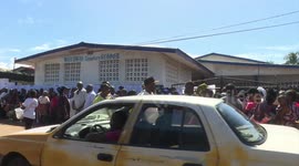 Liberians vote in presidential elections