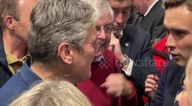 Sir Keir Starmer addresses crowd at Labour conference Welsh night in Liverpool, UK