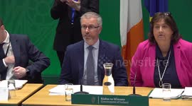 Roderic O'Gorman speaks to media following the unveiling of Budget 2023 in Dublin, Ireland