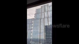 US: “Pro-Life Spiderman” Climbs Skyscraper In Chicago 2