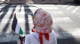 Cape Town residents attend rally in support of Palestine