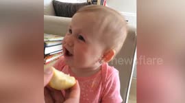 Babies Try New Foods
