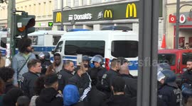 Arrests made in Berlin after police ban Pro-Palestine demonstrations