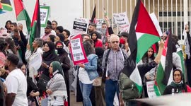South African Day of Action In Solidarity with Palestine against US Support with Isreal