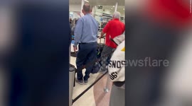 Video shows Atlanta airport staff addressing passengers after 3 stabbed