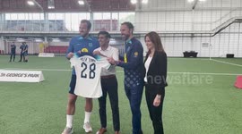 Sunak meets Kane in Staffordshire, UK as UK and Ireland confirmed as Euro 2028 hosts