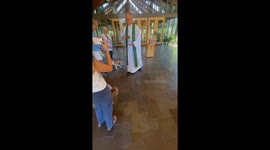 Dogs Receive Pet Blessing