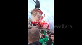 France: Hundreds Gather For Pro-Palestine Demonstration In Paris Despite Ban 3