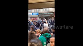 Parisian police break up pro-Palestine demonstration following French ban