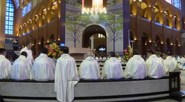 Faithful in the Room of Promises in Sao Paulo, Brazil