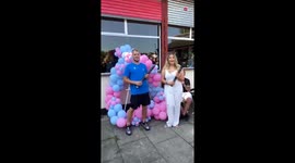 'Our 1st Baby Girl!' - Parents-to-be engulfed in excitement during sweet gender reveal moment