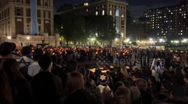 Columbia University unites to sing Hatikvah in memory of Israelites lost in Hamas attack