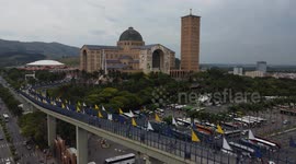 Our Lady's Day: Thousands of faithful celebrate the Patroness of Brazil at the National Sanctuary of Aparecida.