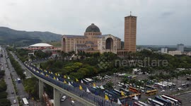 Our Lady's Day: Thousands of faithful celebrate the Patroness of Brazil at the National Sanctuary of Aparecida.