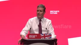 Starmer promises NHS reform at Labour conference speech in Liverpool, UK