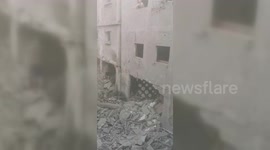Israel Reduces Gaza Refugee Camp To Rubble, Palestine