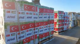 Türkiye sends humanitarian aid to Gaza