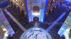 Mass in the Basilica at the National Sanctuary of Aparecida in Sao Paulo, Brazil
