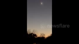 US: UFO Sightings Reported During Falcon 9 Rocket Burning Over Texas