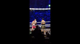 Riot erupts in the ring between Team Logan Paul and Team Dannis