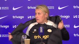 Chelsea Women v West Ham Women: Emma Hayes press conference in London, UK