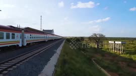Chinese-built railway helps drive economic, social development in Kenya