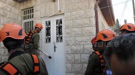 Authorities map the house of Jerusalem man who shot officers near Shalem police station