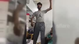 Palestinian medics refuse to leave Gaza hospital despite Israeli order to evacuate