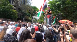 Israel-Hamas War 2023: Palestine Solidarity Meeting São Paulo Brazil