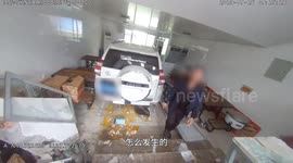 Car smashes into restaurant as driver mistakes accelerator for brake in China