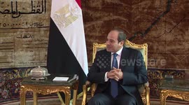 Israeli operation in Gaza goes beyond self-defense: Egyptian president